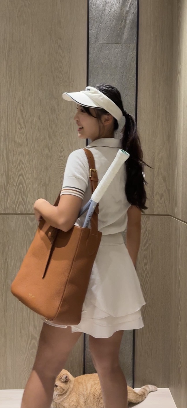 Founder with CORTIVO bag