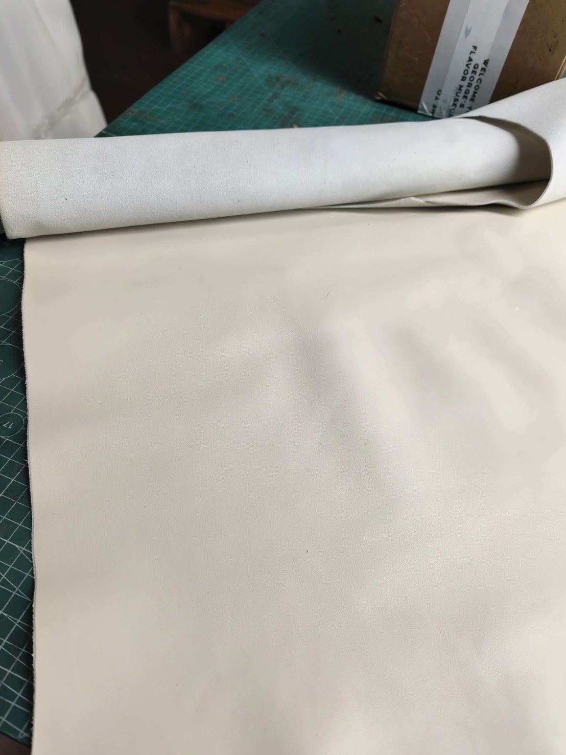 Natural leather hide