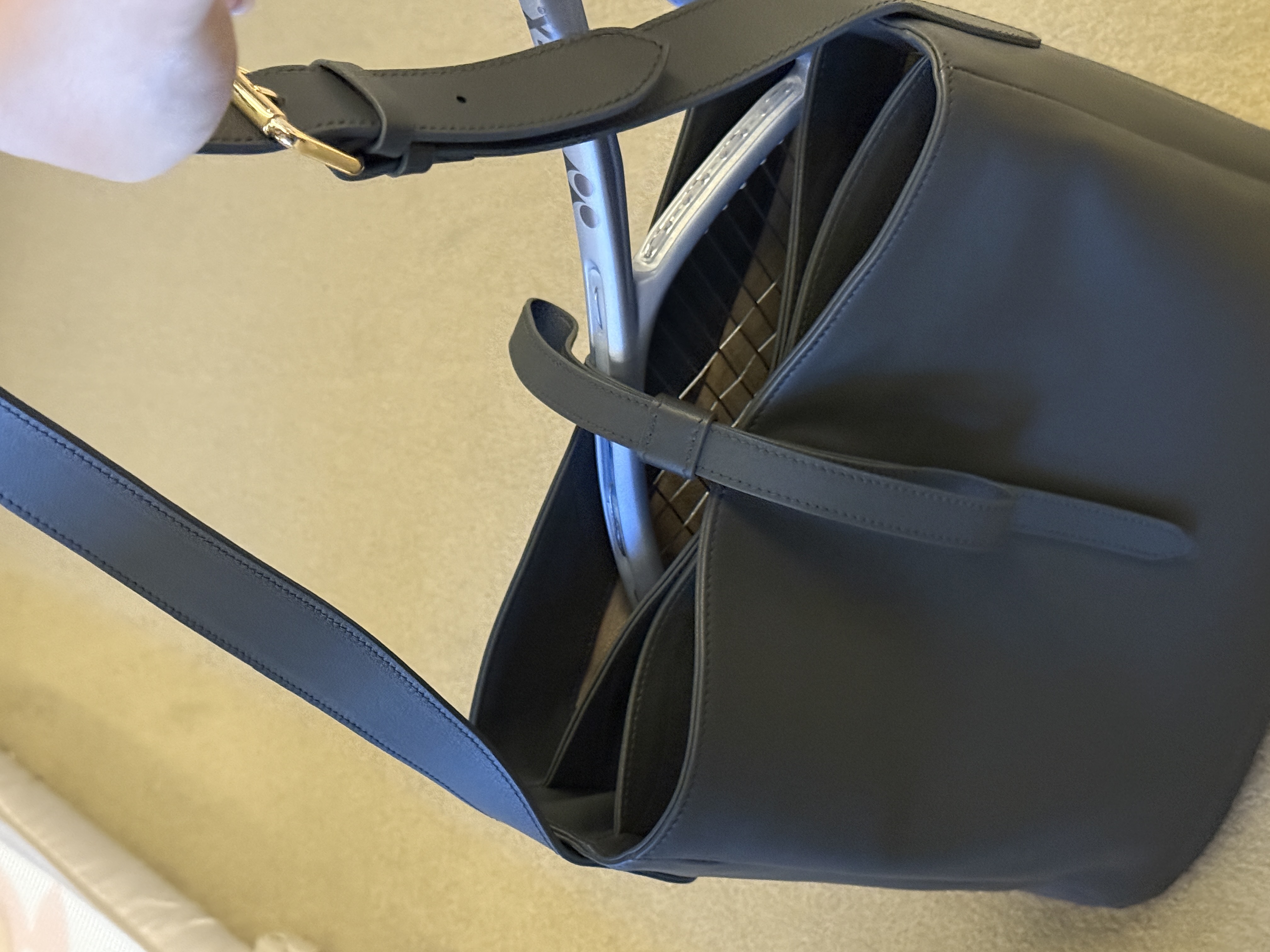 CORTIVO interior detail, racket going in